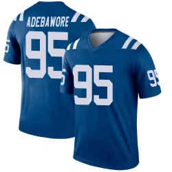 Men's Adetomiwa Adebawore Indianapolis Colts No.95 Legend Jersey - Royal