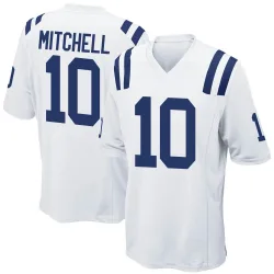 Men's Adonai Mitchell Indianapolis Colts No.10 Game Jersey - White