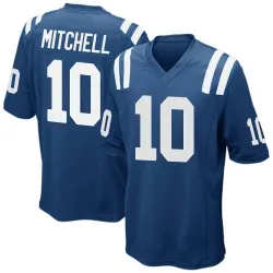Men's Adonai Mitchell Indianapolis Colts No.10 Game Team Color Jersey - Royal Blue