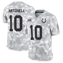 Men's Adonai Mitchell Indianapolis Colts No.10 Limited 2024 Salute to Service Jersey - Arctic Camo