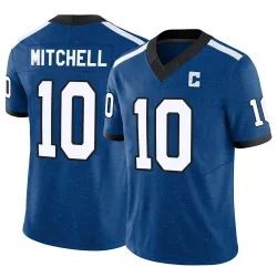 Men's Adonai Mitchell Indianapolis Colts No.10 Limited Indiana Nights Alternate Vapor F.U.S.E. Jersey - Royal