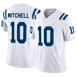 Men's Adonai Mitchell Indianapolis Colts No.10 Limited Vapor F.U.S.E. Jersey - White