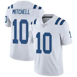 Men's Adonai Mitchell Indianapolis Colts No.10 Limited Vapor Untouchable Jersey - White