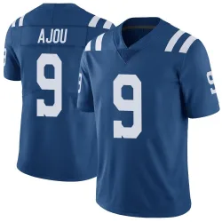 Men's Ajou Ajou Indianapolis Colts No.9 Limited Color Rush Vapor Untouchable Jersey - Royal