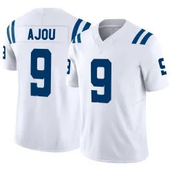 Men's Ajou Ajou Indianapolis Colts No.9 Limited Vapor F.U.S.E. Jersey - White