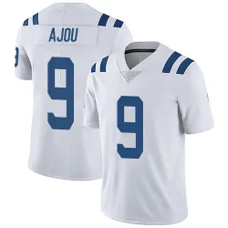 Men's Ajou Ajou Indianapolis Colts No.9 Limited Vapor Untouchable Jersey - White
