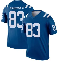 Men's Albert Okwuegbunam Jr. Indianapolis Colts No.83 Legend Jersey - Royal