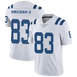 Men's Albert Okwuegbunam Jr. Indianapolis Colts No.83 Limited Vapor Untouchable Jersey - White
