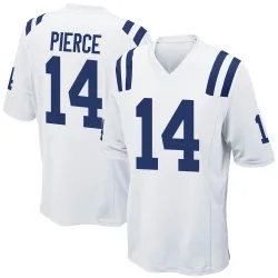 Men's Alec Pierce Indianapolis Colts No.14 Game Jersey - White