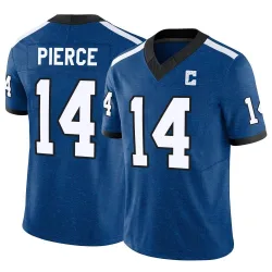 Men's Alec Pierce Indianapolis Colts No.14 Limited Indiana Nights Alternate Vapor F.U.S.E. Jersey - Royal
