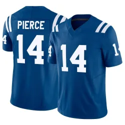 Men's Alec Pierce Indianapolis Colts No.14 Limited Vapor F.U.S.E. Jersey - Royal