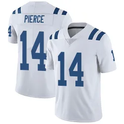 Men's Alec Pierce Indianapolis Colts No.14 Limited Vapor Untouchable Jersey - White