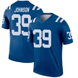 Men's Alex Johnson Indianapolis Colts No.39 Legend Jersey - Royal