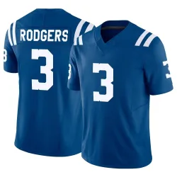 Men's Amari Rodgers Indianapolis Colts No.3 Limited Vapor F.U.S.E. Jersey - Royal