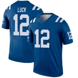 Men's Andrew Luck Indianapolis Colts No.12 Legend Jersey - Royal