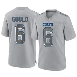 Men's Anthony Gould Indianapolis Colts No.6 Game Atmosphere Fashion Jersey - Gray