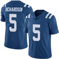 Men's Anthony Richardson Indianapolis Colts No.5 Limited Team Color Vapor Untouchable Jersey - Royal