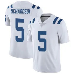 Men's Anthony Richardson Indianapolis Colts No.5 Limited Vapor Untouchable Jersey - White