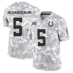 Men's Anthony Richardson Sr. Indianapolis Colts No.5 Limited 2024 Salute to Service Jersey - Arctic Camo