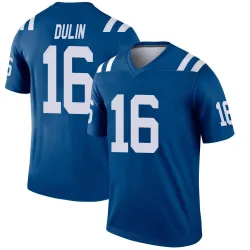 Men's Ashton Dulin Indianapolis Colts No.16 Legend Jersey - Royal