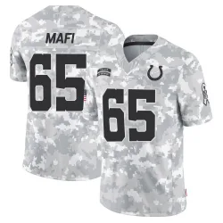 Men's Atonio Mafi Indianapolis Colts No.65 Limited 2024 Salute to Service Jersey - Arctic Camo