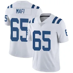 Men's Atonio Mafi Indianapolis Colts No.65 Limited Vapor Untouchable Jersey - White