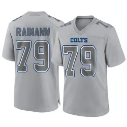 Men's Bernhard Raimann Indianapolis Colts No.79 Game Atmosphere Fashion Jersey - Gray