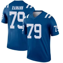Men's Bernhard Raimann Indianapolis Colts No.79 Legend Jersey - Royal