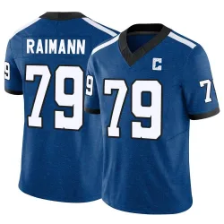 Men's Bernhard Raimann Indianapolis Colts No.79 Limited Indiana Nights Alternate Vapor F.U.S.E. Jersey - Royal