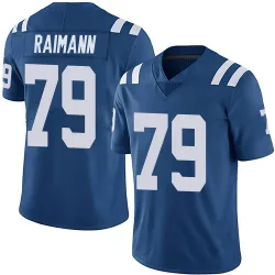 Men's Bernhard Raimann Indianapolis Colts No.79 Limited Team Color Vapor Untouchable Jersey - Royal