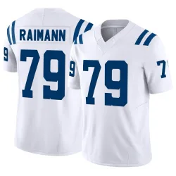 Men's Bernhard Raimann Indianapolis Colts No.79 Limited Vapor F.U.S.E. Jersey - White