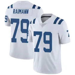Men's Bernhard Raimann Indianapolis Colts No.79 Limited Vapor Untouchable Jersey - White