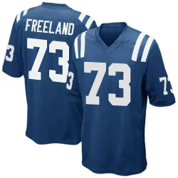 Men's Blake Freeland Indianapolis Colts No.73 Game Team Color Jersey - Royal Blue