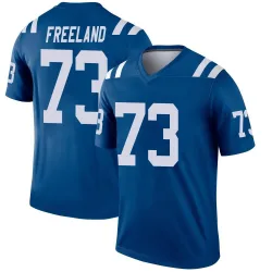 Men's Blake Freeland Indianapolis Colts No.73 Legend Jersey - Royal
