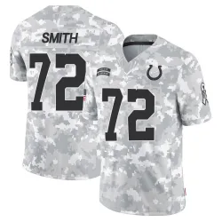Men's Braden Smith Indianapolis Colts No.72 Limited 2024 Salute to Service Jersey - Arctic Camo
