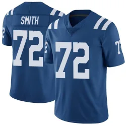 Men's Braden Smith Indianapolis Colts No.72 Limited Color Rush Vapor Untouchable Jersey - Royal