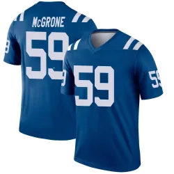 Men's Cameron McGrone Indianapolis Colts No.59 Legend Jersey - Royal