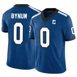 Men's Camryn Bynum Indianapolis Colts No.0 Limited Indiana Nights Alternate Vapor F.U.S.E. Jersey - Royal
