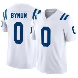 Men's Camryn Bynum Indianapolis Colts No.0 Limited Vapor F.U.S.E. Jersey - White