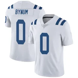 Men's Camryn Bynum Indianapolis Colts No.0 Limited Vapor Untouchable Jersey - White