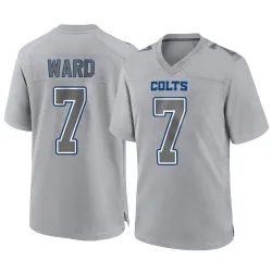 Men's Charvarius Ward Indianapolis Colts No.7 Game Atmosphere Fashion Jersey - Gray