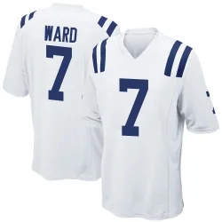 Men's Charvarius Ward Indianapolis Colts No.7 Game Jersey - White