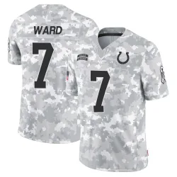 Men's Charvarius Ward Indianapolis Colts No.7 Limited 2024 Salute to Service Jersey - Arctic Camo