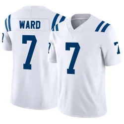 Men's Charvarius Ward Indianapolis Colts No.7 Limited Vapor F.U.S.E. Jersey - White