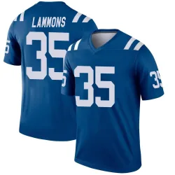 Men's Chris Lammons Indianapolis Colts No.35 Legend Jersey - Royal
