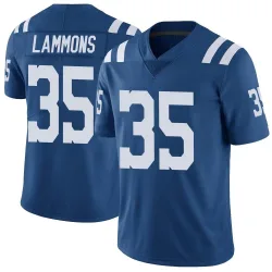 Men's Chris Lammons Indianapolis Colts No.35 Limited Color Rush Vapor Untouchable Jersey - Royal