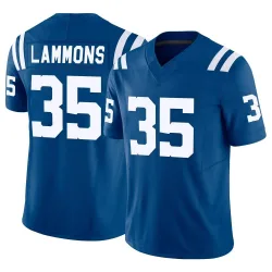 Men's Chris Lammons Indianapolis Colts No.35 Limited Vapor F.U.S.E. Jersey - Royal