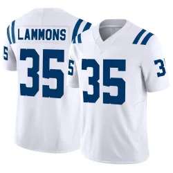Men's Chris Lammons Indianapolis Colts No.35 Limited Vapor F.U.S.E. Jersey - White