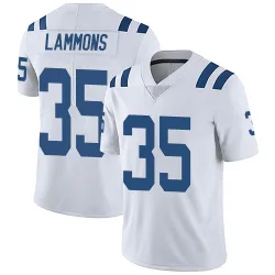 Men's Chris Lammons Indianapolis Colts No.35 Limited Vapor Untouchable Jersey - White