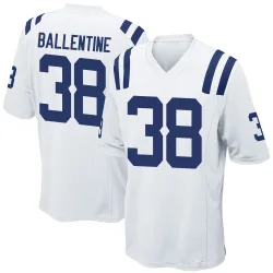 Men's Corey Ballentine Indianapolis Colts No.38 Game Jersey - White